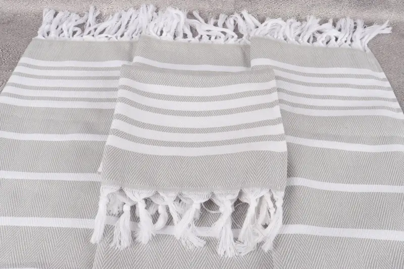 Personalized Gifts, Beach Bachelorette Party Decorations, 40x20 Cotton Zig zag Towel, Custom Tea Towel, Custom Hand Towel, Monogram Hand Towel - 4