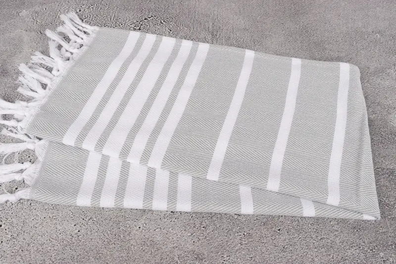 Personalized Gifts, Beach Bachelorette Party Decorations, 40x20 Cotton Zig zag Towel, Custom Tea Towel, Custom Hand Towel, Monogram Hand Towel - 6
