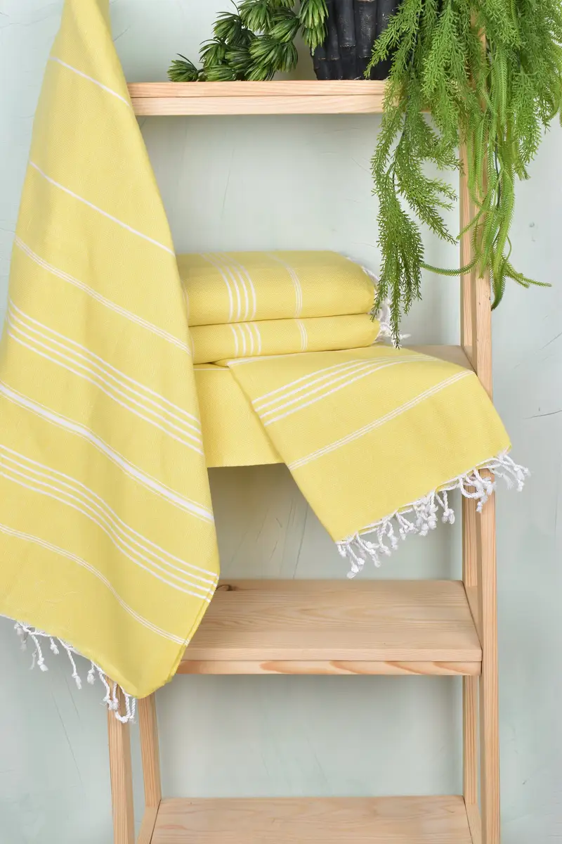Customized Turkish Towel, 70x40 Cotton Striped Towel, Custom Beach Towel, Christmas Gift, Bridesmaid Gift Towel, Guest Towel, Turkish towel - 6