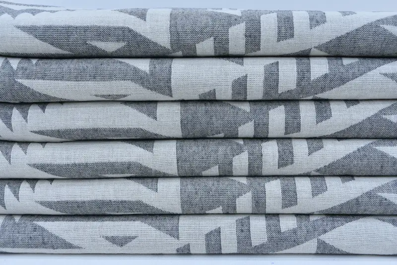 Wedding Gifts Towel, 76x40 Cotton Geometric Towel, Best Friend Gift, Beach Wedding Favor, Sand-free towel, Christmas Favors, Bridesmaid Towel - 3
