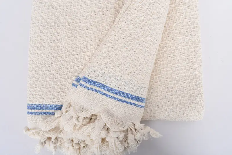 94x92 Cotton Striped Towel, Custom Gifts, Turkish Towel Blanket, Bridesmaid Gifts, Personalized Gifts, Turkish Throw Blanket, Woven Throw Blanket - 8