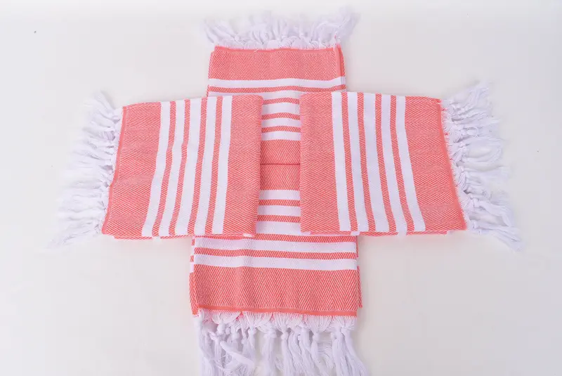 Bridesmaid Gifts, Best Friend Christmas Gift, Personalized Dish Towel, 40x20 Cotton Zig zag Towel, Xmas Gifts, Turkish Towel Hand Towel, Gym Towel - 6
