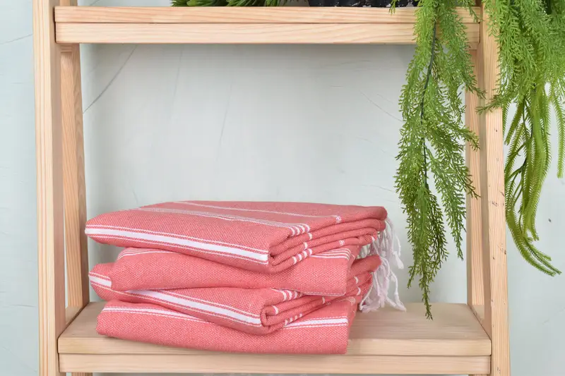 Thin towel, Spa Towel, 70x40 Cotton Striped Towel, Quick-Dry Beach Towel, Bridal Shower Gifts, Miami Bachelorette Party Favors, Quick-dry peshtemal - 7