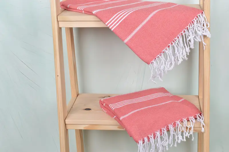Thin towel, Spa Towel, 70x40 Cotton Striped Towel, Quick-Dry Beach Towel, Bridal Shower Gifts, Miami Bachelorette Party Favors, Quick-dry peshtemal - 5