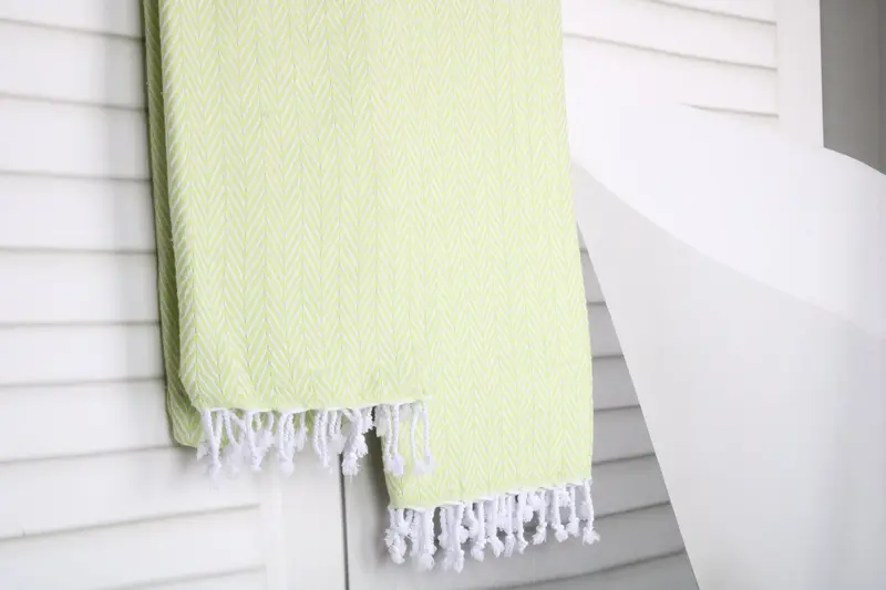 Home Decor Gifts, Sand-free towel, Peshtemal Towel USA, 68x40 Cotton Zig zag Towel, Wedding Shower Gift, Wedding Gift, Kids Beach Towel - 8