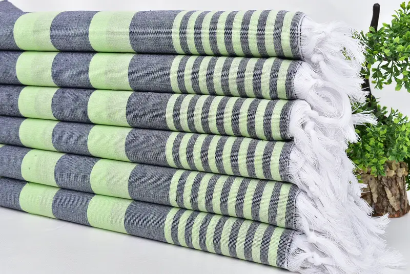 Wedding Gifts Towel, Wedding Gift Ideas, Gift For Her, Housewarming Gift, Spa Towel, Bachelor Towel, 68x36 Cotton Striped Towel, Embroidery Towel - 3