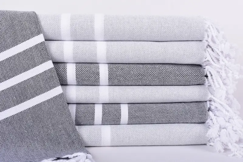 Absorbent Turkish towel, 70x40 Cotton Striped Towel, Bachelor Gifts, Bachelor Towel, Sand-free towel, Holiday Towel, Personalized Gift For Him - 1