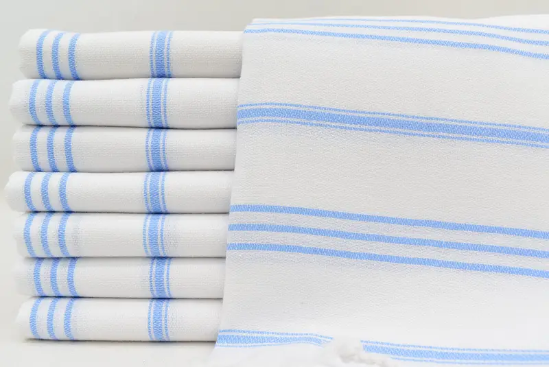 Turkish Hand Towel, Custom Hand Towel, 40x24 Cotton Striped Towel, Decorative Towel, Bachelor Gifts, Bathroom Towels, Gift For Wedding Day - 1