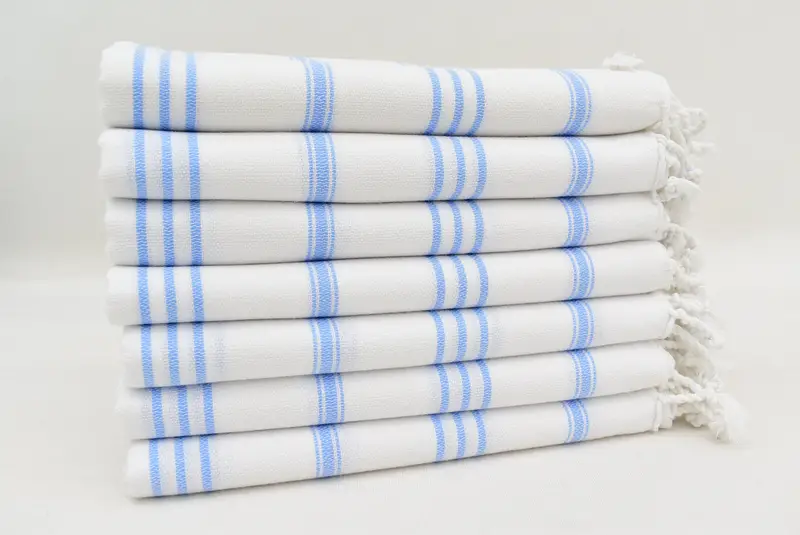 Turkish Hand Towel, Custom Hand Towel, 40x24 Cotton Striped Towel, Decorative Towel, Bachelor Gifts, Bathroom Towels, Gift For Wedding Day - 4