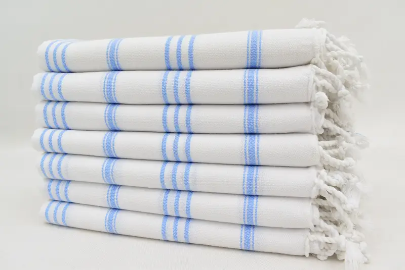 Turkish Hand Towel, Custom Hand Towel, 40x24 Cotton Striped Towel, Decorative Towel, Bachelor Gifts, Bathroom Towels, Gift For Wedding Day - 5