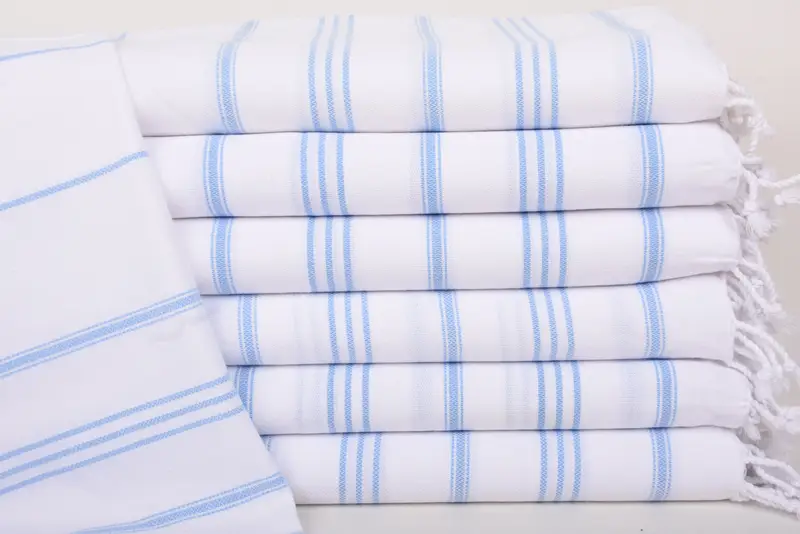 Turkish Towel Hand Towel, Small Bath Towels, Custom Gifts, 40x24 Cotton Striped Towel, Turkish Tea Towel, Embroidery Towel, Best Friend Wedding Gift