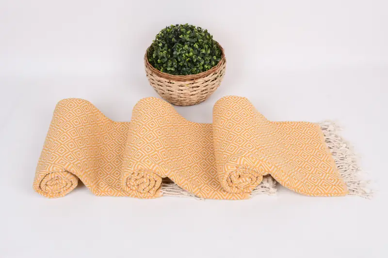 70x40 Cotton Diamond Towel, Lightweight Turkish towel, Beach Towel Bulk, Beach Towel Monogram, Bridesmaid Gifts, Christmas Favors, Spa Gift Towel - 8