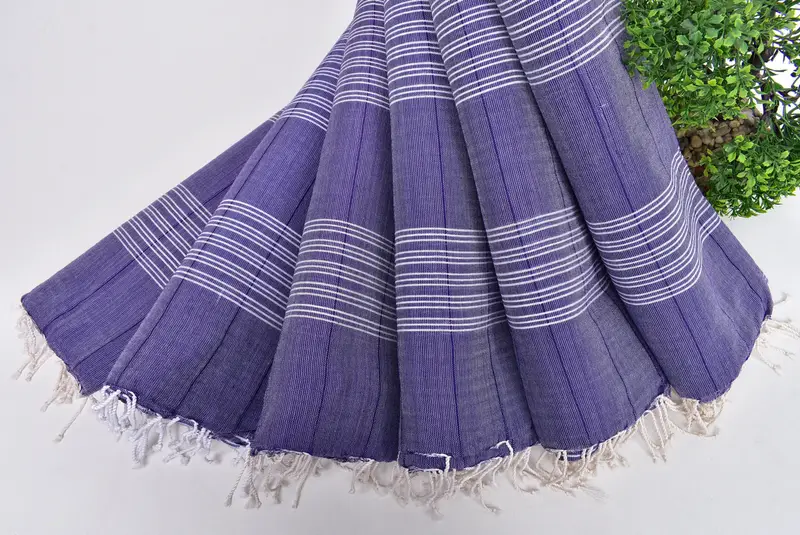 Organic Towel, Embroidery Towels, Custom Bath Towel, Custom Wedding Gifts, 70x40 Cotton Striped Towel, Lightweight towel, Quick-dry peshtemal - 4