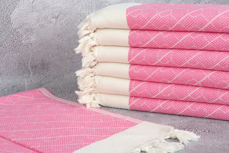 Turkish Hand Towel, Girl Trip Party Favor, Personalized Gifts, Small Bath Towels, Valentines Day Gift Idea, 36x18 Cotton Geometric Towel, Spa Towel - 2