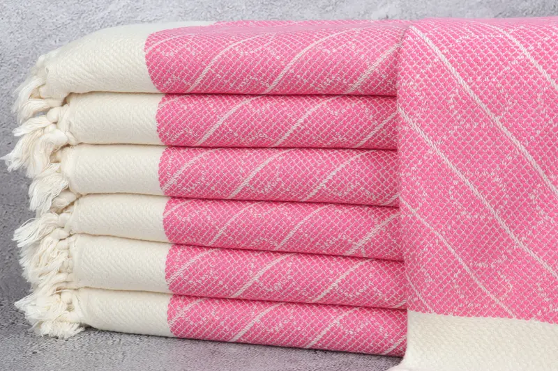 Turkish Hand Towel, Girl Trip Party Favor, Personalized Gifts, Small Bath Towels, Valentines Day Gift Idea, 36x18 Cotton Geometric Towel, Spa Towel - 1