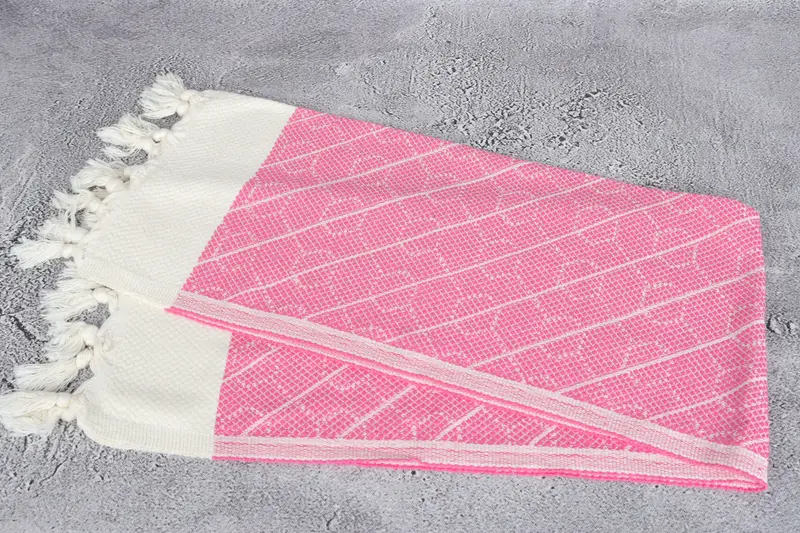 Turkish Hand Towel, Girl Trip Party Favor, Personalized Gifts, Small Bath Towels, Valentines Day Gift Idea, 36x18 Cotton Geometric Towel, Spa Towel - 6