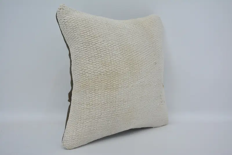 Pillow for Sofa, Gift Pillow, Yoga Pillow Cover, 12x12 White Cushion Case, Antique Pillows, Cushion Cover, Custom Pillow Cover - 3