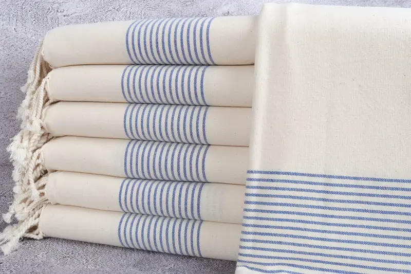 68x40 Linen Striped Towel, Bachelorette Party Favors, Quick-dry towel, Gift For Best Friend, Turkish beach towel, Monogram Turkish Bath Towel - 1