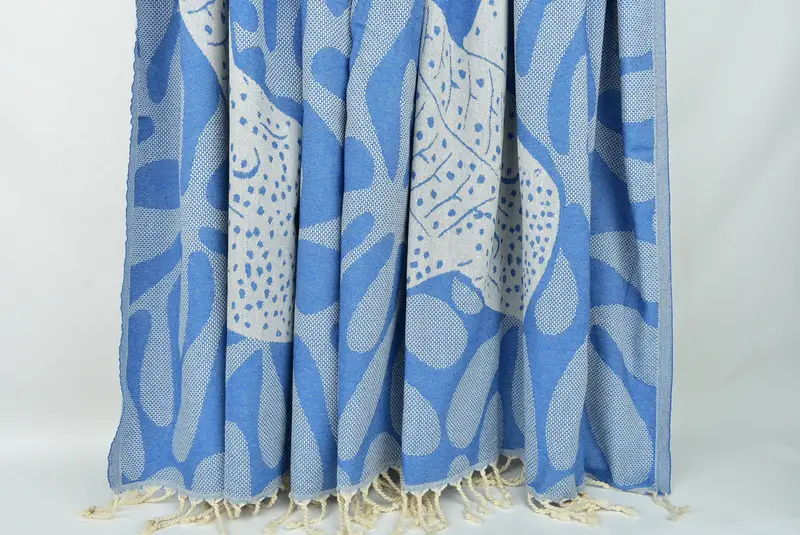 70x40 Cotton Whale Design Towel, Xmas Gifts, Turkish bath towel, Custom Turkish Towel, Bachelor Gifts, Summer Gift Ideas, Turkish towel - 2