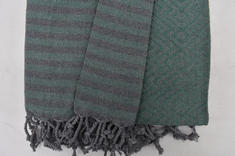 Quick-Dry Beach Towel, Handmade Gift, Custom Beach Towels, 70x40 Cotton Diamond Towel, Unique Wedding Gift, Personalized Wedding Gift, Home Gift - 8