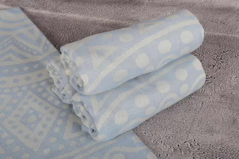 Monogram Beach Towel, Gifts For Him, Monogrammed Turkish Towel, Home Gift, Hammam Towel USA, 70x40 Cotton Round Pattern Towel, Personalized Gifts - 8