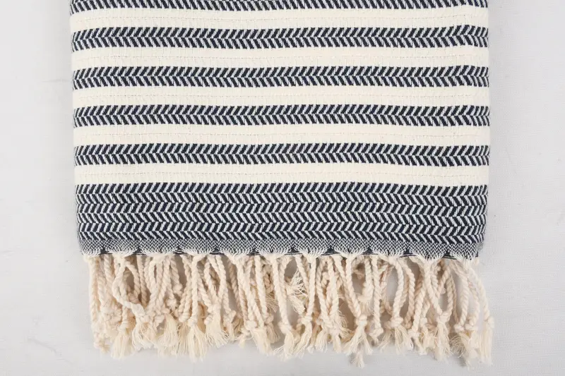 Gift For Coworker, 70x40 Cotton Chevron Towel, Personalized Towel Gift, Travel towel, Custom Towel, Monogrammed Beach Towel, Peshtemal Towel USA - 4