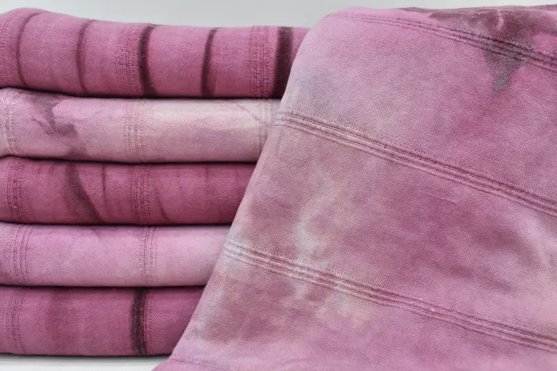 Handmade Gift, Hammam towel, Best Friend Christmas Gift, Monogram Turkish Bath Towel, Monogram Turkish Towel, 64x38 Cotton Striped Tie Dye Towel - 3
