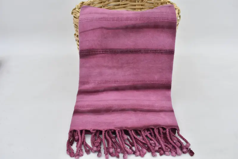 Handmade Gift, Hammam towel, Best Friend Christmas Gift, Monogram Turkish Bath Towel, Monogram Turkish Towel, 64x38 Cotton Striped Tie Dye Towel - 8