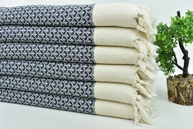 Nedime Hediyeleri, Bachelor Hediyesi, Kişiselleştirilmiş Mutfak Havlu, 34x18 Pamuk Çiçek Tasarım Havlusu, Konuk Havlusu, Türk Çay Havlusu, Düğün Günü için Hediye - 3