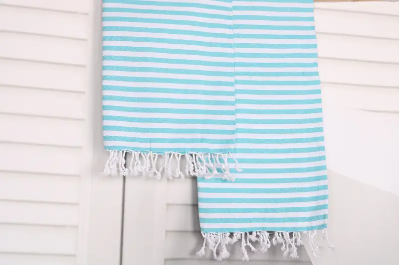 Bathroom Hand Towel, Personalized Kitchen Towel, Bridesmaid Gifts, Bulk Order Towel, Small Bath Towels, Decorative Towel, 48x40 Cotton Striped Towel - 8