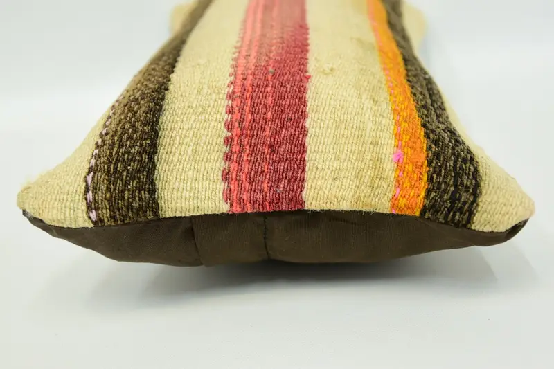 Pillow for Couch, 8x16 Beige Pillow Cover, Office Chair Cushion Case, Natural Cushion Case, Cushion Case, Vintage Pillow, Interior Designer Pillow - 5
