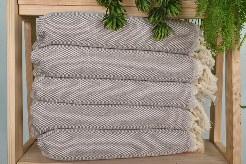 Monogram Kitchen Towel, Polka Dot Dish Towel, 18x40 Inches