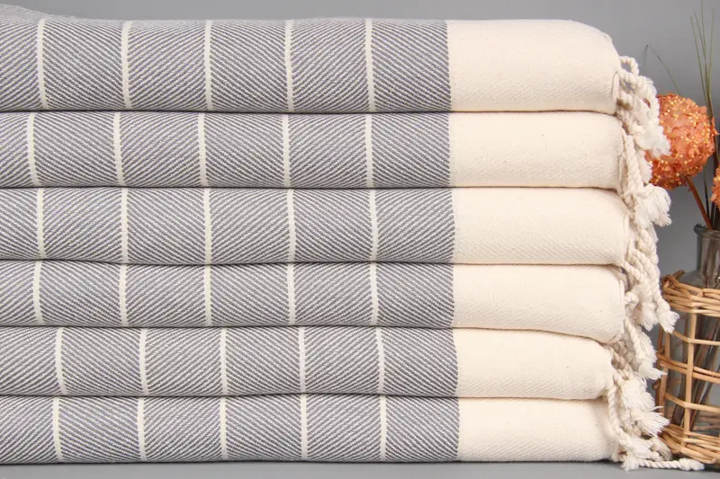 Custom Hand Towel, 40x18 Cotton Herringbone Towel, Bridesmaid Towel, Turkish Tea Towel, Bridesmaid Proposal Gift, Turkish Towel Hand Towel - 2