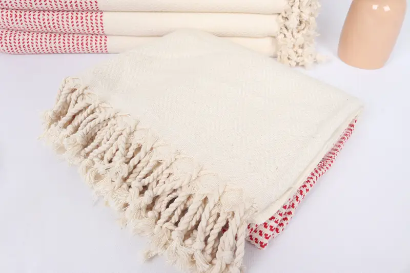 Organic Turkish towel, 70x40 Cotton Diamond Towel, Bachelorette Favor, Bachelor Bachelorette Party Favors, Handwoven Turkish bath towel, Summer Gift - 5