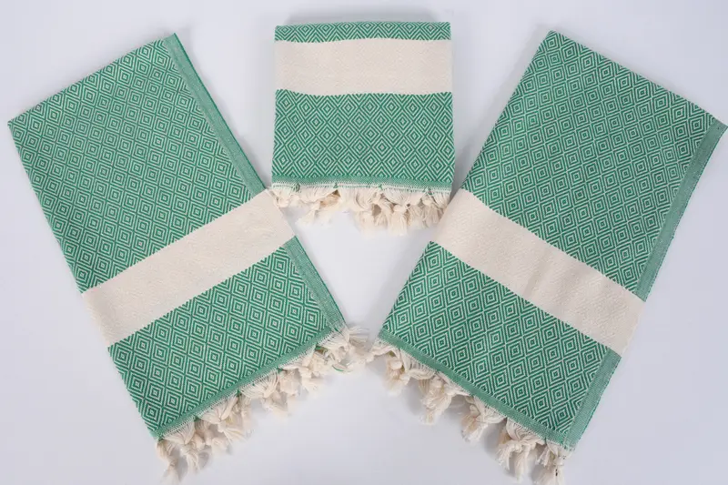 Aile hediyesi, kişiselleştirilmiş hediye, 36x20 pamuklu elmas havlu, erkek arkadaş hediyesi, nedime hediyeleri, konuk havlu, en iyi arkadaş hediyesi, monogram mutfak havlusu - 6