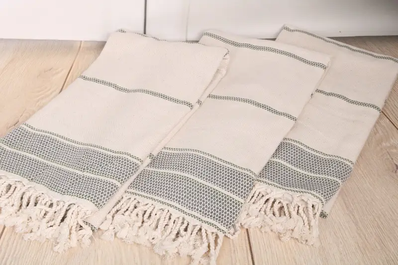 Valentines Gift, Bachelor Bachelorette Party Favors, 70x36 Linen Striped Towel, Yoga Towel, Home Decor Gifts, Thin towel, Custom Towel Beach - 6