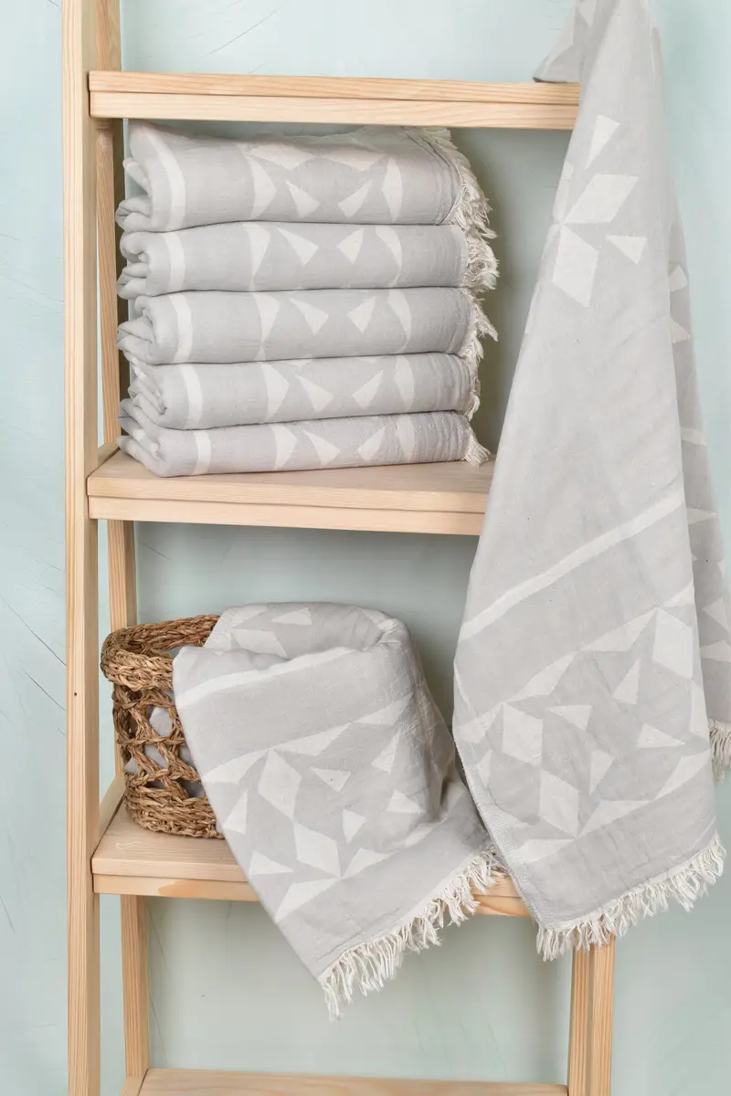Spa Towel, Wedding Favors, Bathroom Towel, Friends Beach Towel, 68x36 Cotton Compass Rose Design Towel, Cotton towel, Personalized Beach Towel - 5
