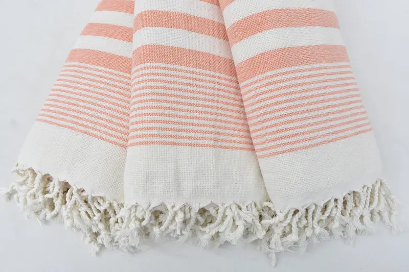 Wedding Favors, Housewarming Gift, Turkish beach towel, Turkish Towel USA, Customized Towels, 68x40 Cotton Striped Terry Towel, Custom Bath Towel - 3