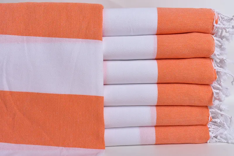 70x40 Cotton Striped Towel, Beach Bachelorette Party Decorations, Turkish hand towel, Custom Beach Towel, Baby Boy Gift, Gift For Her, Organic Towel - 1