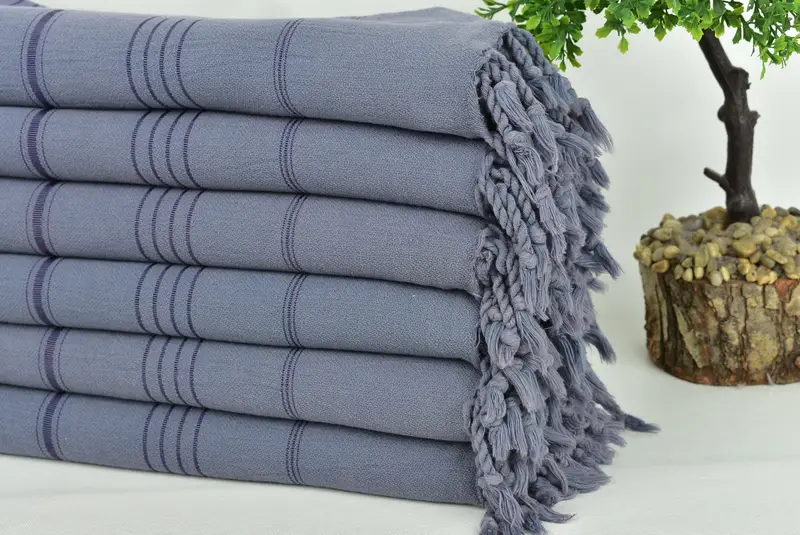 64x36 Cotton Striped Stonewashed Towel, Turkish bath towel, Spa Gift, Cancun Bachelorette Party Gift Ideas, Personalized Turkish Towel, Bath towel - 3
