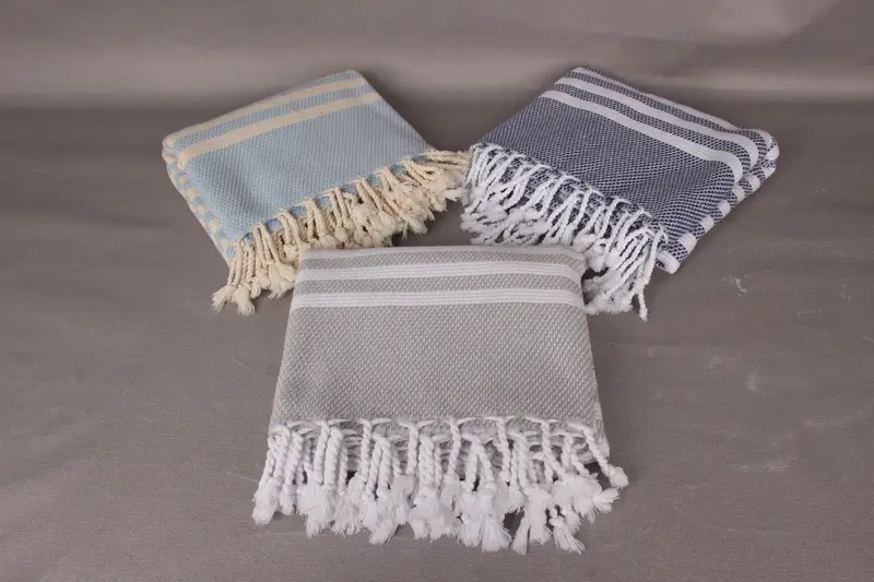 Bath towel, Bridesmaid Gift Towel, Employee Gifts, Summer Gift Ideas, Luxury Turkish peshtemal beach towel, 68x40 Cotton Striped Towel, Beach towel - 4