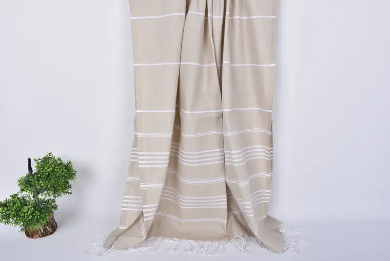 Custom Gift, 76x40 Cotton Striped Towel, Spa Gift Towel, Bachelorette Beach Towel, Handmade Gift, Personalized Wedding Gift For Couple, Bath towel - 8