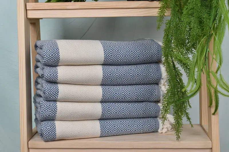 70x40 Cotton Diamond Towel, Handmade Turkish Towel, Best Friend Gift, Custom Beach Towel, Bachelor Party Favors, Spa Gift Towel, Home Decor Gifts - 2