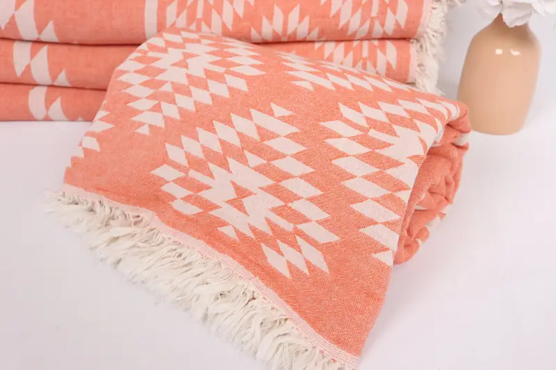 Bedspread, Best Friend Wedding Gift, Bridesmaid Gifts, Turkish Tablecloth, Turkish Blanket, Couch Throw, Best Wedding Gift, 84x56 Cotton Kilim Towel - 4
