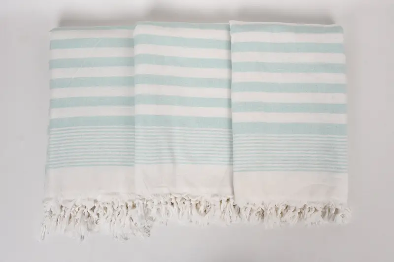 Best Beach Towel, Beach Size Towel, Custom Turkish Towel, Turkish hand towel, Absorbent towel, Valentines Gift, 68x40 Cotton Striped Terry Towel - 7