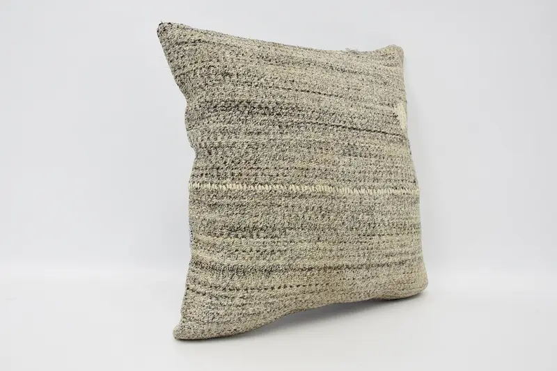 Vintage Pillow, Wholesale Cushion, Toss Pillow Case, 16x16 Brown Pillow Case, Interior Designer Pillow, Pillow for Couch, Pillow Sham - 3