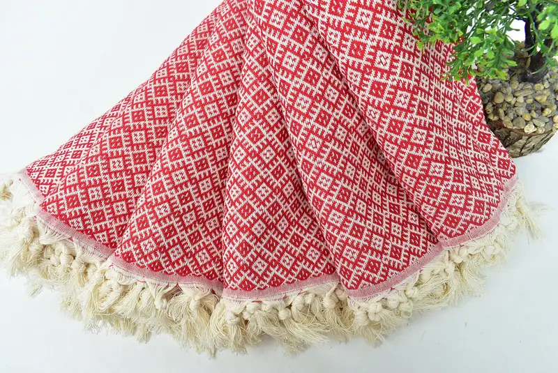 Organic Turkish towel, Custom Beach Towel, 70x40 Cotton Diamond Towel, Luxury towel, Luxury Turkish beach towel for summer vacation, Unique Gift - 4