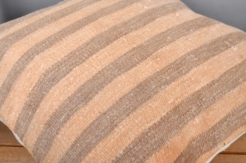 Turkish Pillow, Christmas Pillow Sham, Cushion Case, Oriental Pillow Case, 16x16 Beige Pillow Cover, Pastel Cushion, Antique Pillows, Boho Pillow - 3