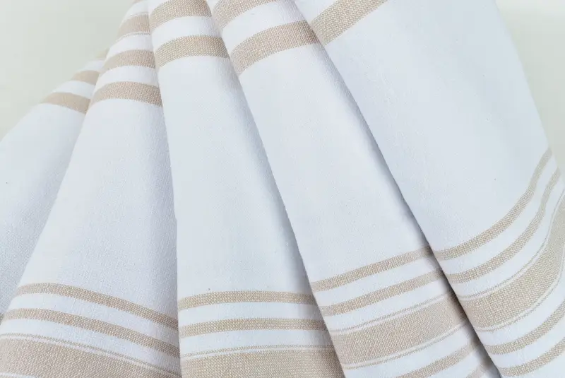 Personalized Towel, Eco-Friendly Turkish Towel, Engagement Gift, 70x36 Cotton Striped Terry Towel, Beach Towel Bulk, Personalized Wedding Gift - 5