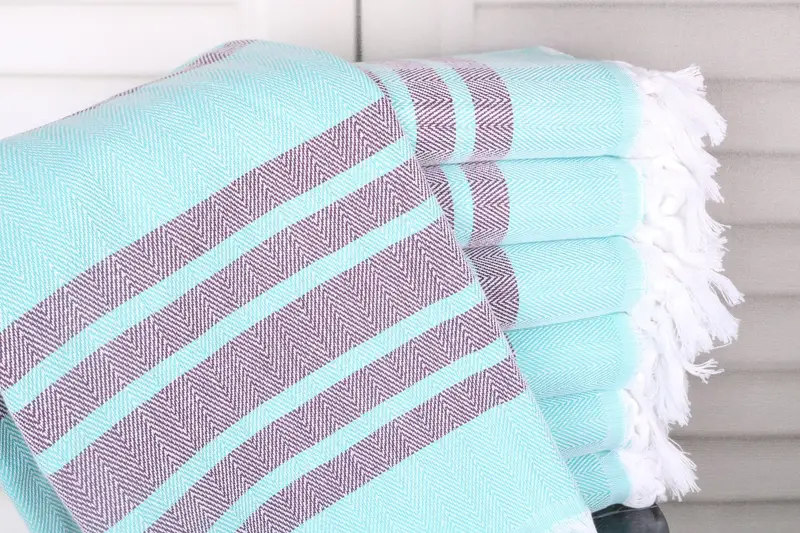 Cotton towel, Summer Gift Ideas, Turkish hand towel, Bachelor Party Gifts, Custom Bath Towel, Wedding Gift, 64x40 Cotton Chevron Towel, Summer Towel - 1